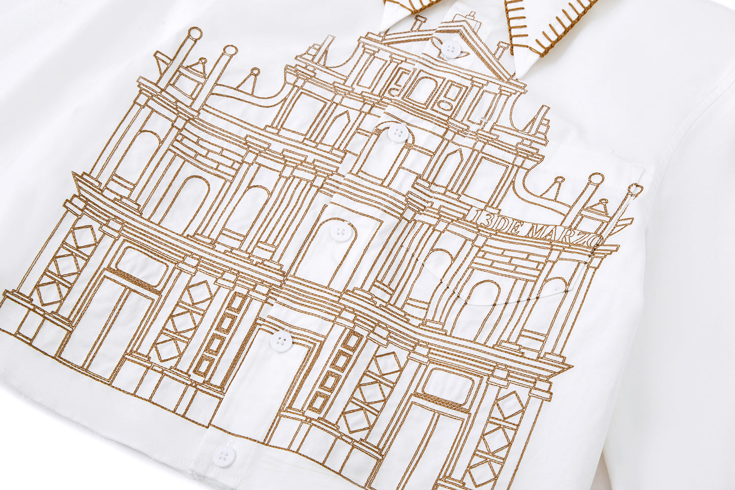 13DE MARZO Bear Ruins of St. Paul's Shirt