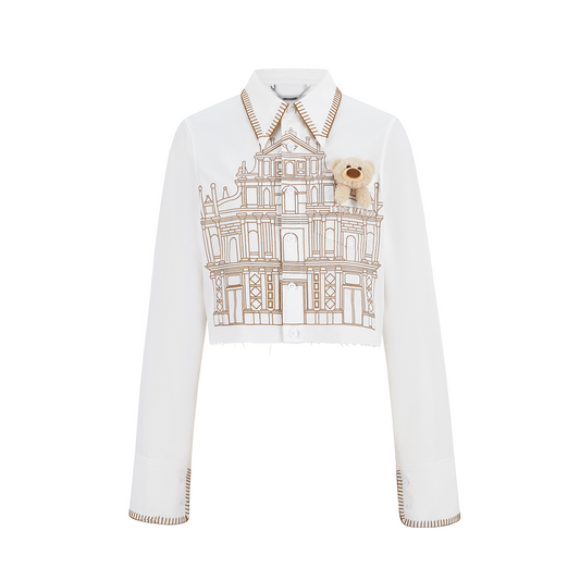 13DE MARZO Bear Ruins of St. Paul's Shirt