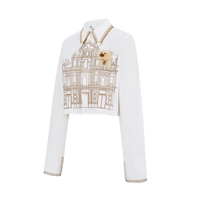 13DE MARZO Bear Ruins of St. Paul's Shirt