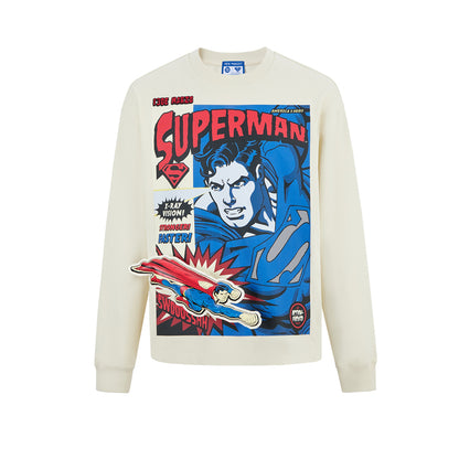 13DE MARZO Superman Bear Comic Sweater - 13DE MARZO