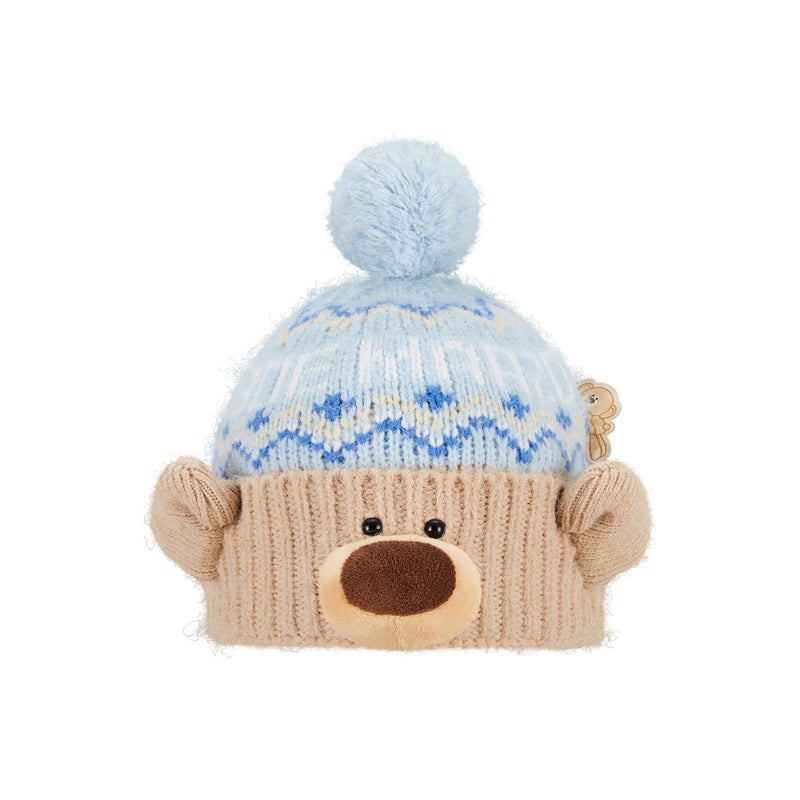 13DE MARZO BabyBear Fair Isle Knit Beanie - 13DE MARZO