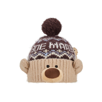13DE MARZO BabyBear Fair Isle Knit Beanie - 13DE MARZO