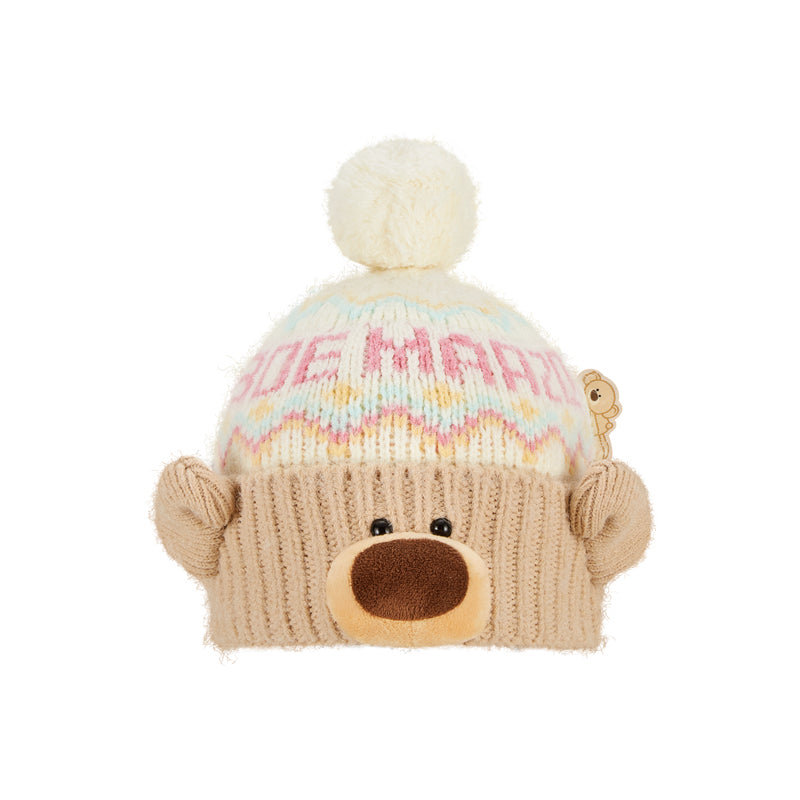 13DE MARZO BabyBear Fair Isle Knit Beanie - 13DE MARZO