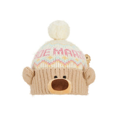 13DE MARZO BabyBear Fair Isle Knit Beanie