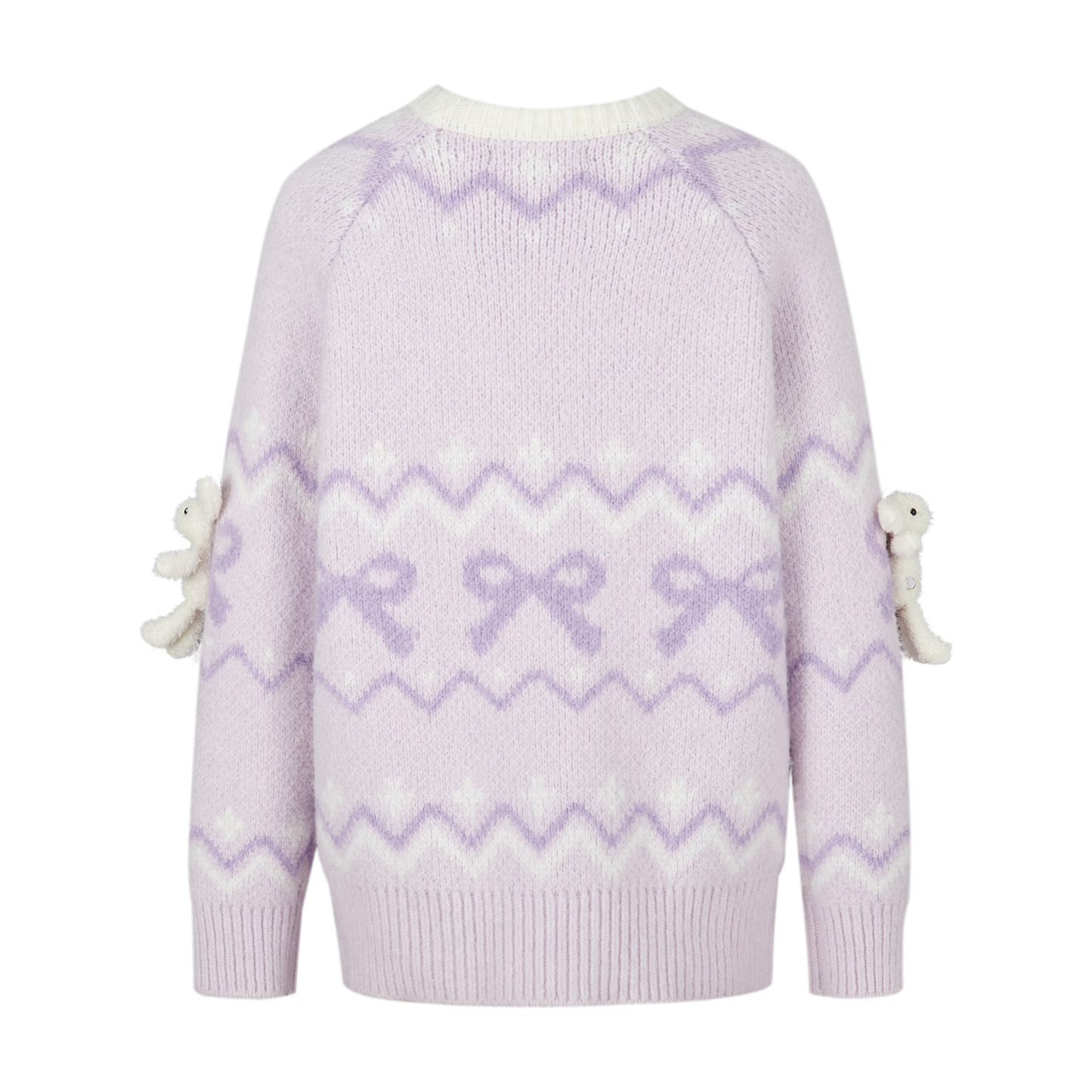 13DE MARZO Fair Isle Doozoo Knit Sweater