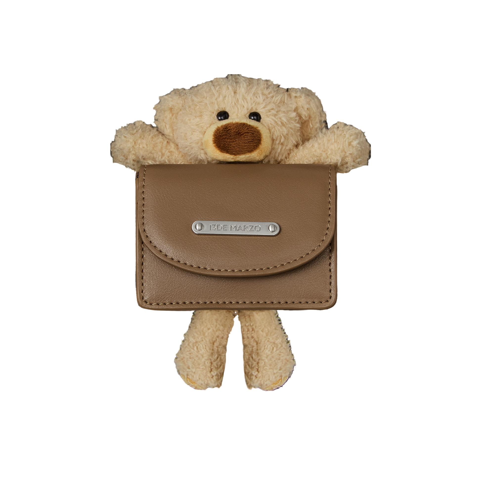 13DE MARZO Bear Mini Card Holder