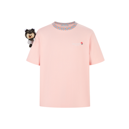 13DE MARZO Malayan Tapir Marzo Bear T-shirt - 13DE MARZO