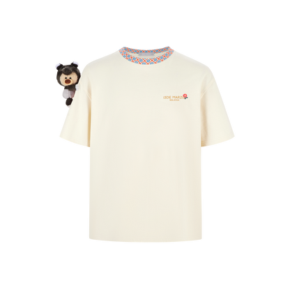 13DE MARZO Malayan Tapir Marzo Bear T-shirt - 13DE MARZO