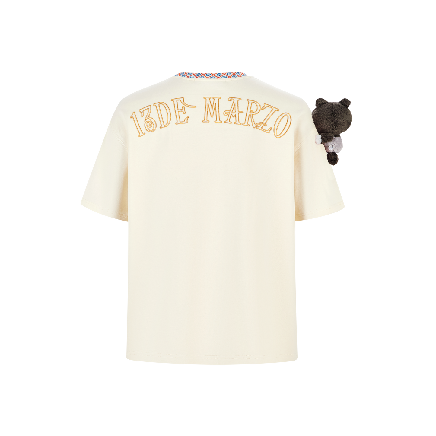 13DE MARZO Malayan Tapir Marzo Bear T-shirt - 13DE MARZO