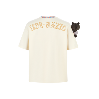 13DE MARZO Malayan Tapir Marzo Bear T-shirt - 13DE MARZO