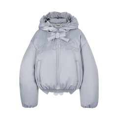 13DE MARZO Doozoo Bow Silky Down Jacket