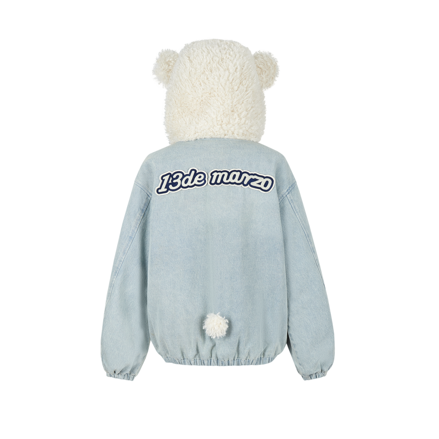 13DE MARZO Bear Set Padded Hoodie