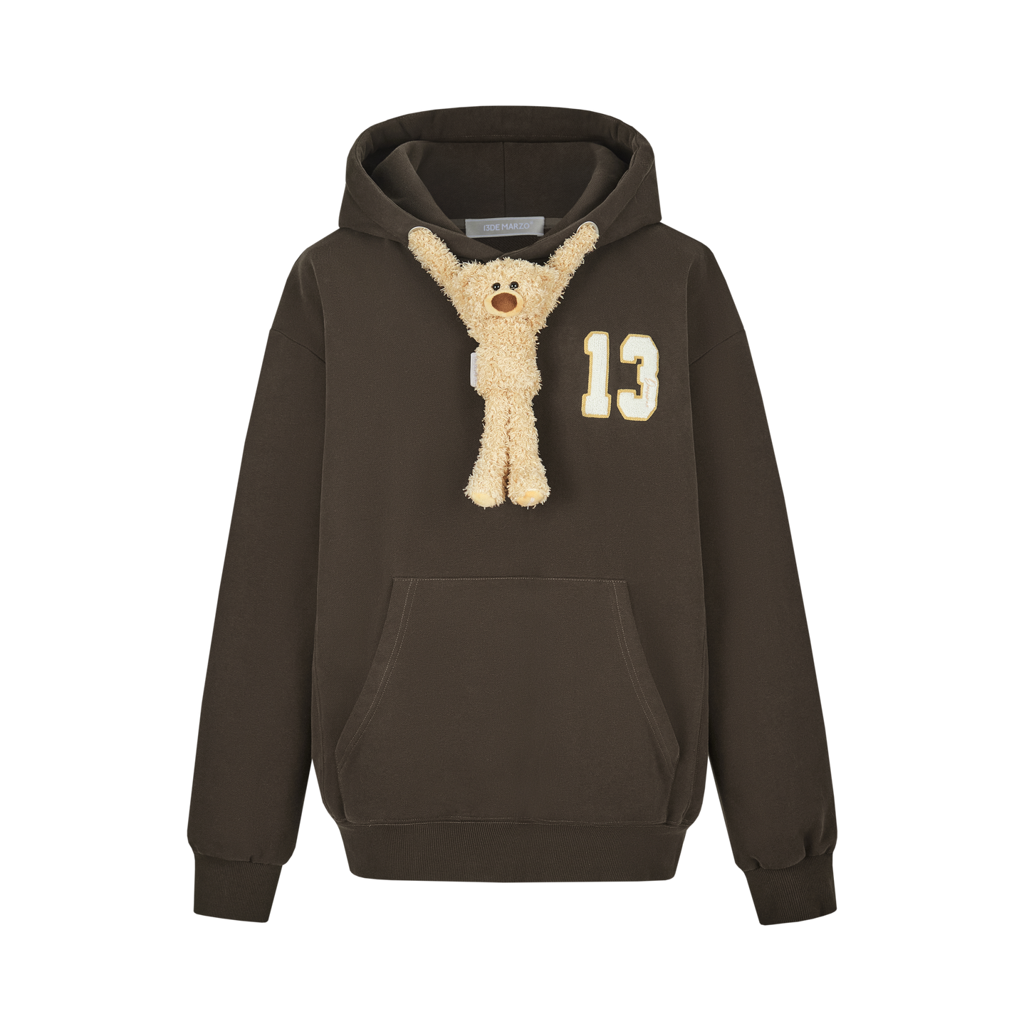 13DE MARZO Doozoo Adjustable String Hoodie