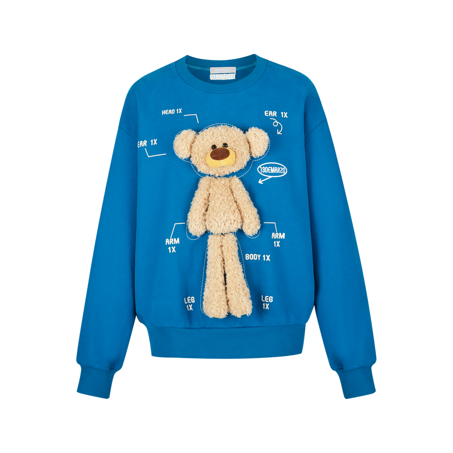 13DE MARZO Bear Analysis Sweater - 13DE MARZO