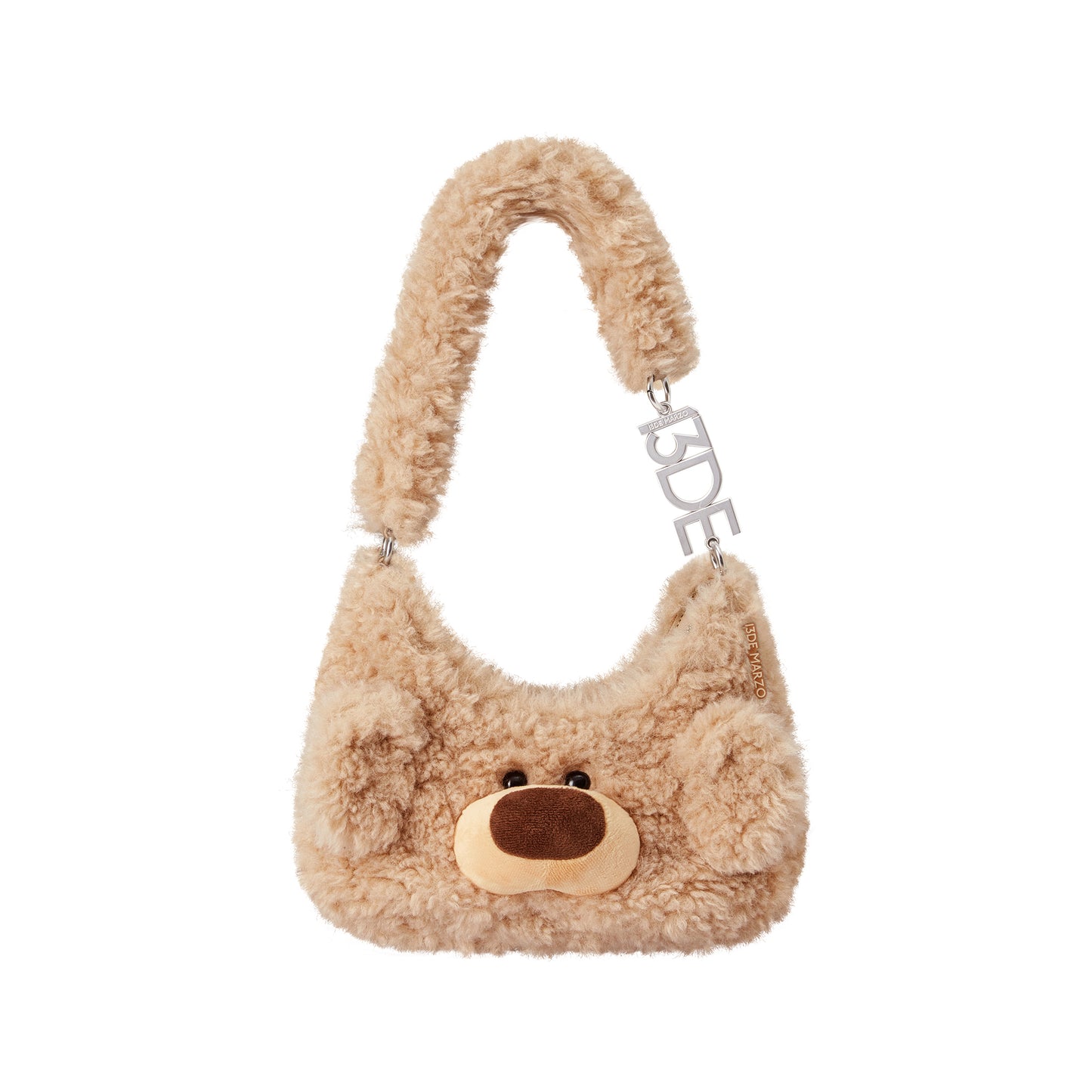 13DE MARZO Doozoo Fuzzy Underarm Bag - 13DE MARZO