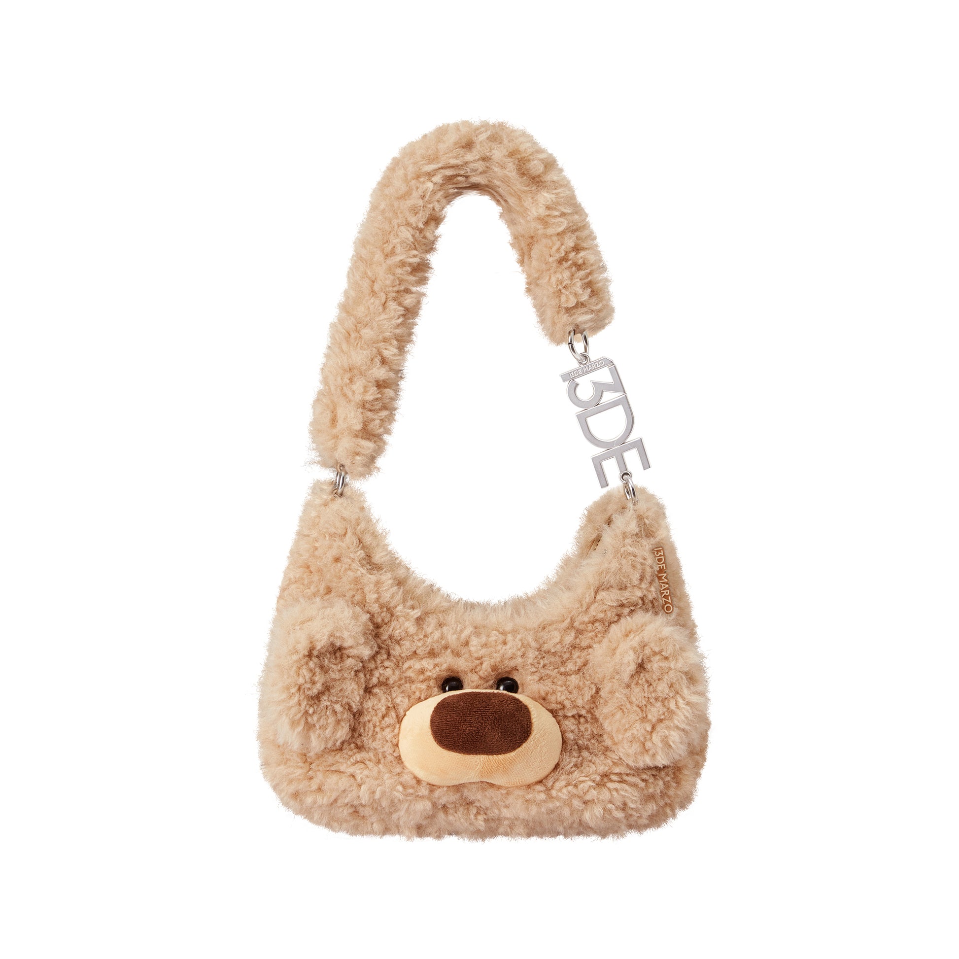 13DE MARZO Doozoo Fuzzy Underarm Bag - 13DE MARZO