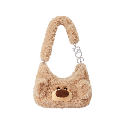 13DE MARZO Doozoo Fuzzy Underarm Bag - 13DE MARZO