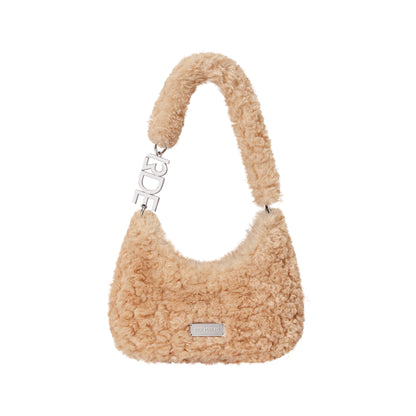 13DE MARZO Doozoo Fuzzy Underarm Bag - 13DE MARZO