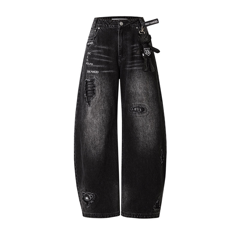 13DE MARZO Broken Blade Jeans - 13DE MARZO