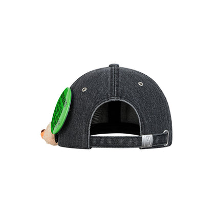 13DE MARZO Badge Denim Baseball Cap - 13DE MARZO