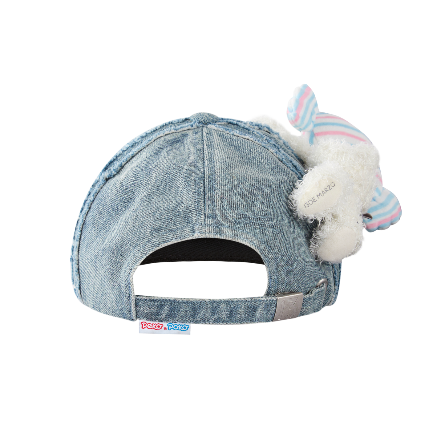 13DE MARZO Fujiya Sweets Bear Denim Cap