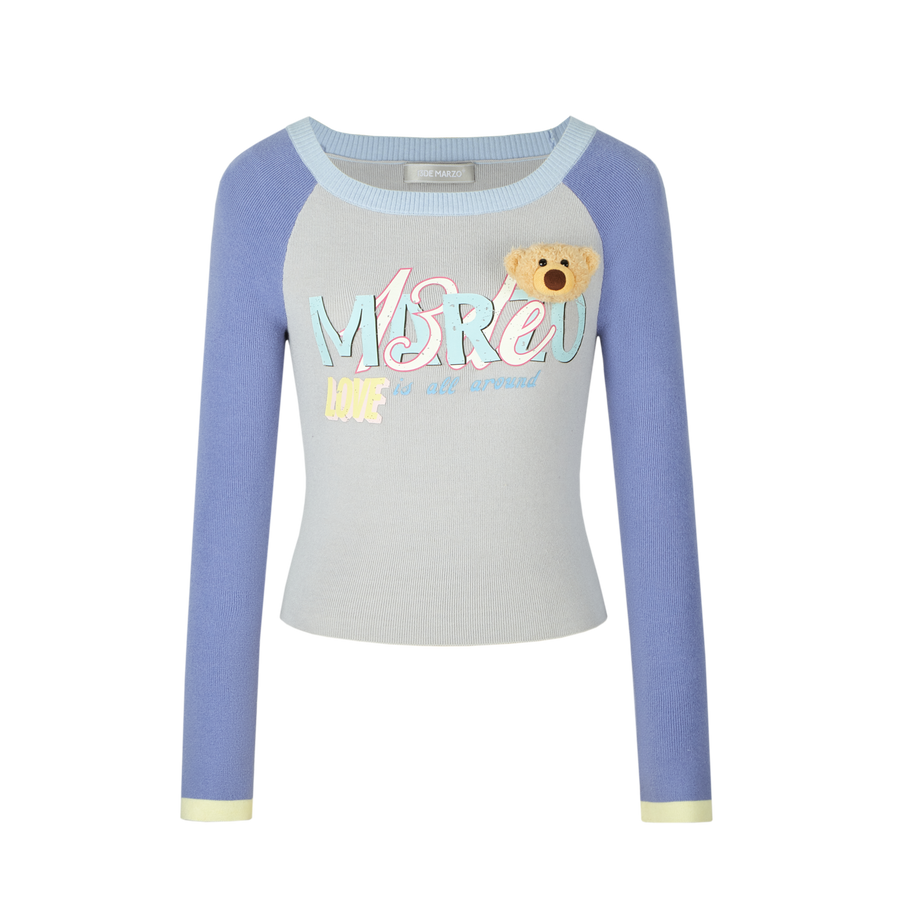 13DE MARZO Printing Knit Undershirt - 13DE MARZO