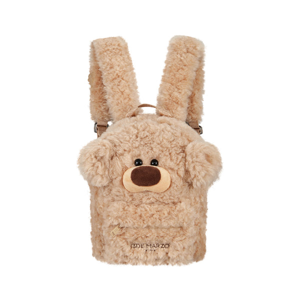 13DE MARZO BabyBear Fuzzy Backpack