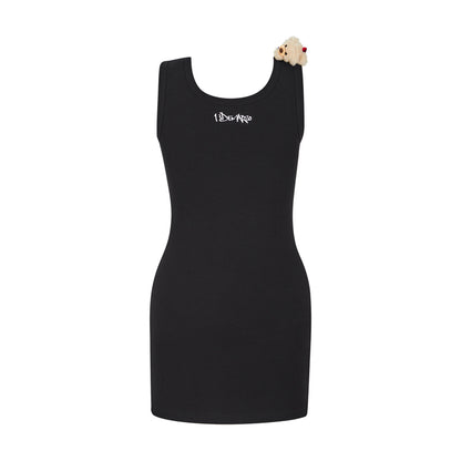 13DE MARZO Superman Bear Bodycon Dress - 13DE MARZO