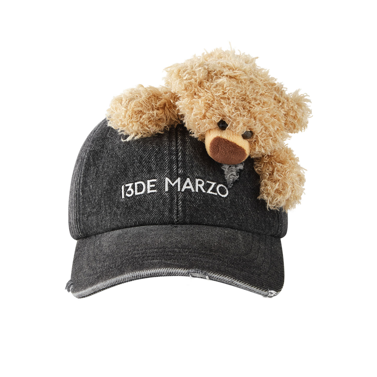 13DE MARZO Doozoo Washed Denim Cap