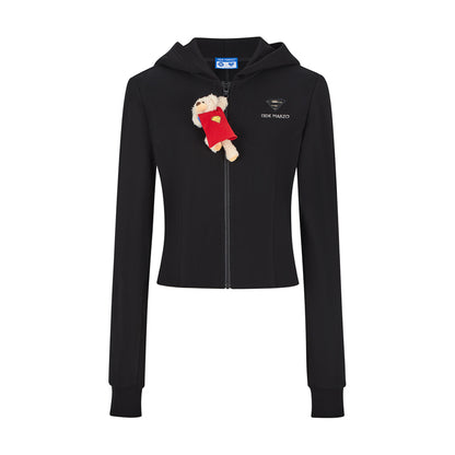 13DE MARZO Superman Bear Slim-Fit Workout Jacket - 13DE MARZO