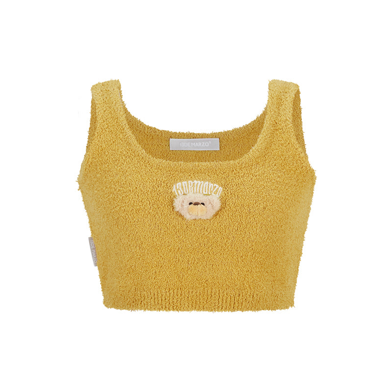 13DE MARZO Embroidered Plush Top - 13DE MARZO
