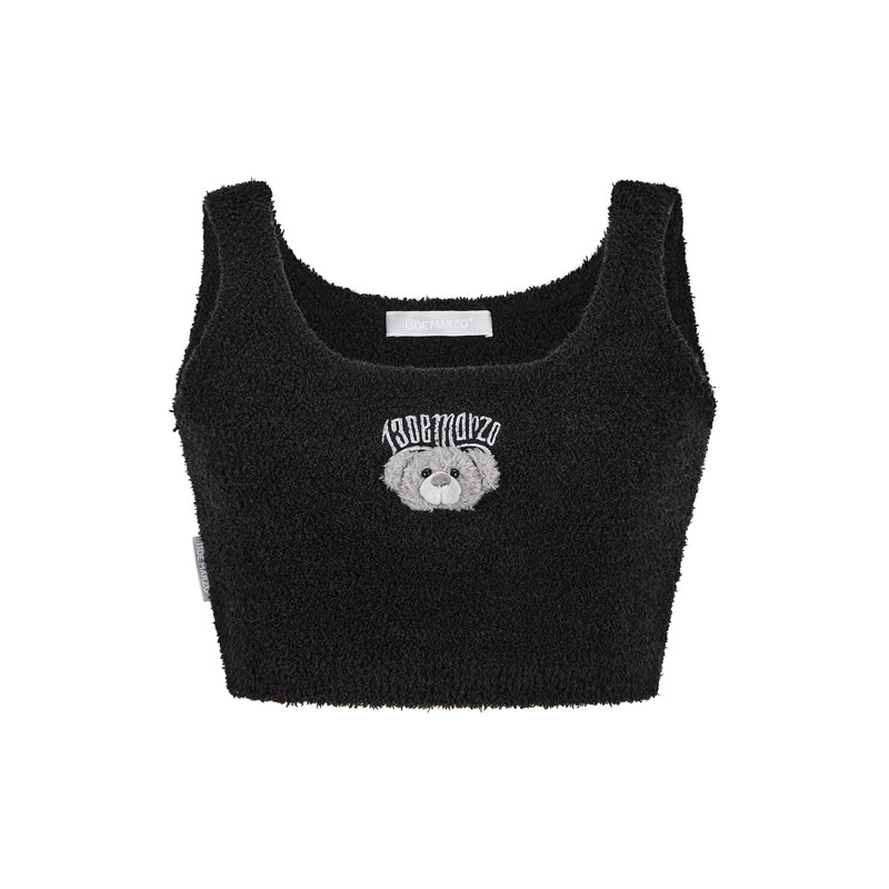 13DE MARZO Embroidered Plush Top - 13DE MARZO