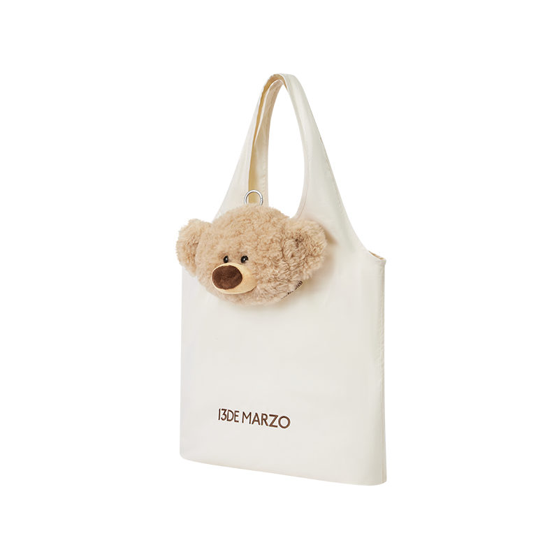 13DE MARZO Bear Coin Purse Tote Bag