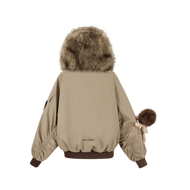 Harry Potter × 13DE MARZO Luna Lovegood Lion Pilot Jacket - 13DE MARZO