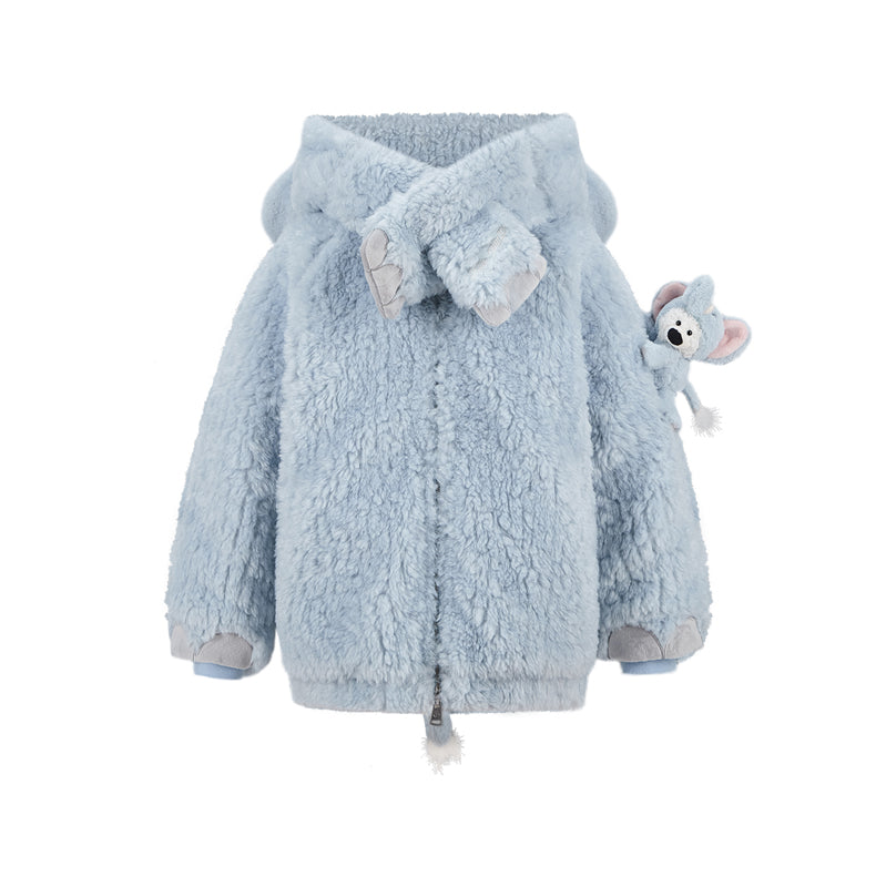 13DE MARZO Elephant BabyBear Scarf Jacket - 13DE MARZO
