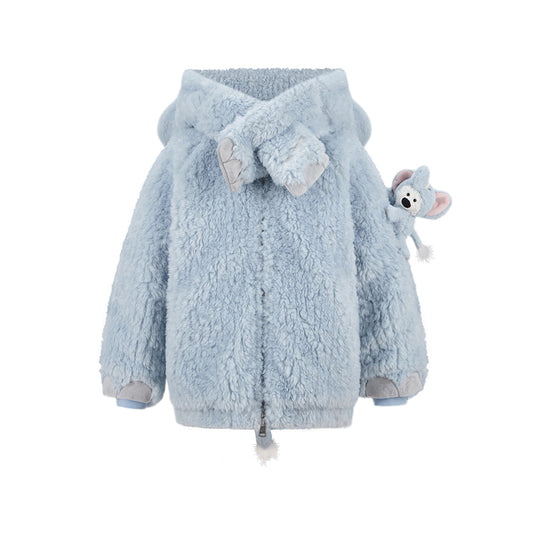 13DE MARZO Elephant BabyBear Scarf Jacket - 13DE MARZO