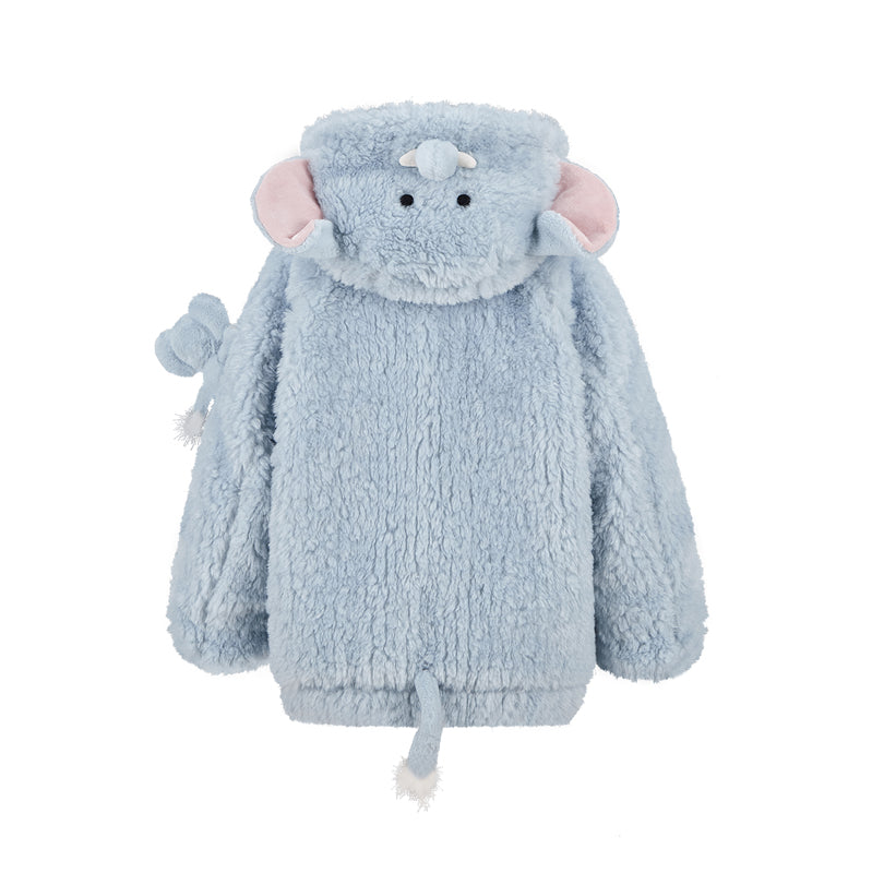 13DE MARZO Elephant BabyBear Scarf Jacket - 13DE MARZO