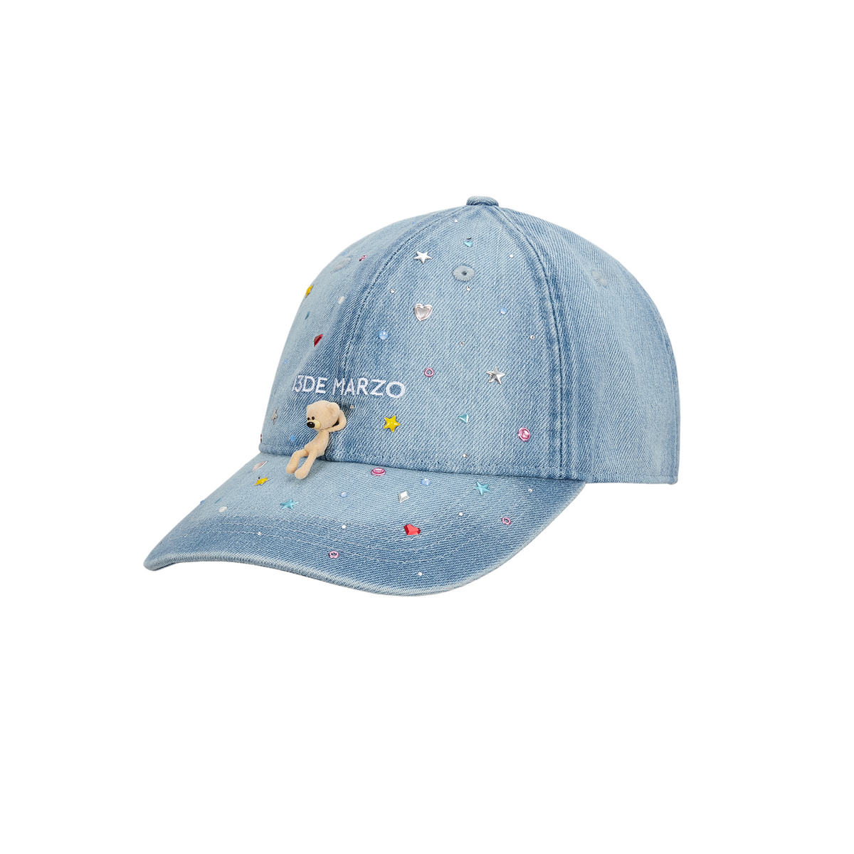 13DE MARZO Stargazer Bear Baseball Cap Blue - 13DE MARZO