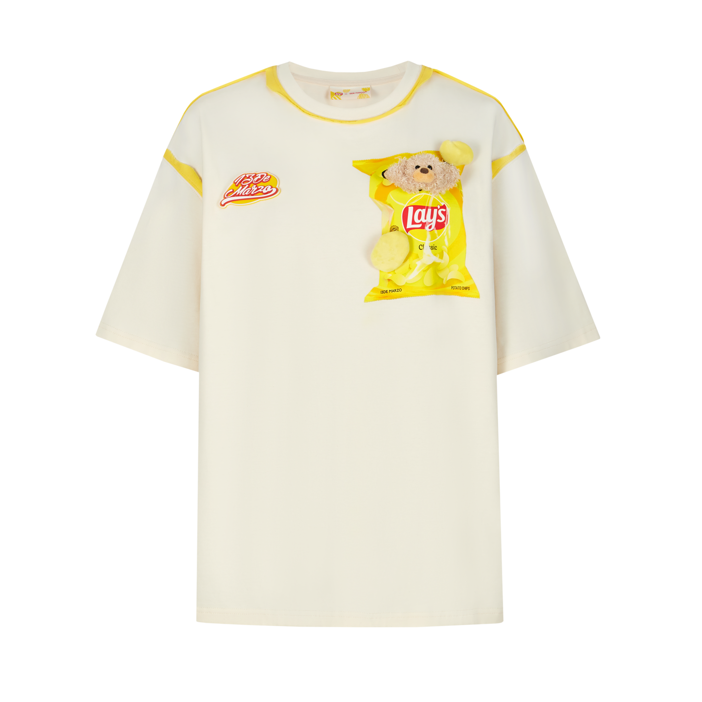 13DE MARZO Lay's Flavor Bear T-shirt