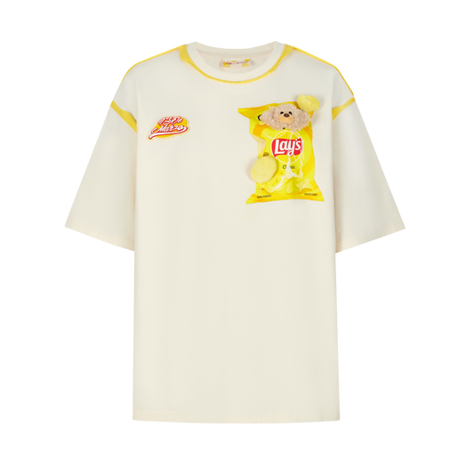 13DE MARZO Lay's Flavor Bear T-shirt