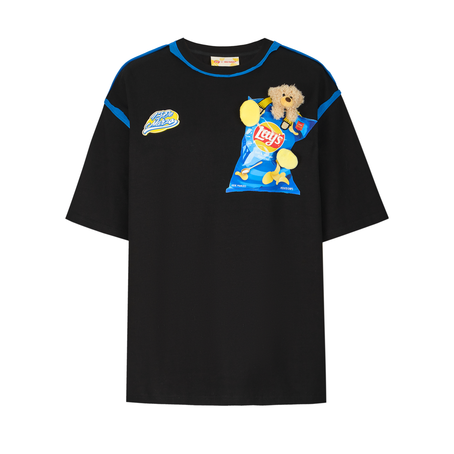 13DE MARZO Lay's Flavor Bear T-shirt