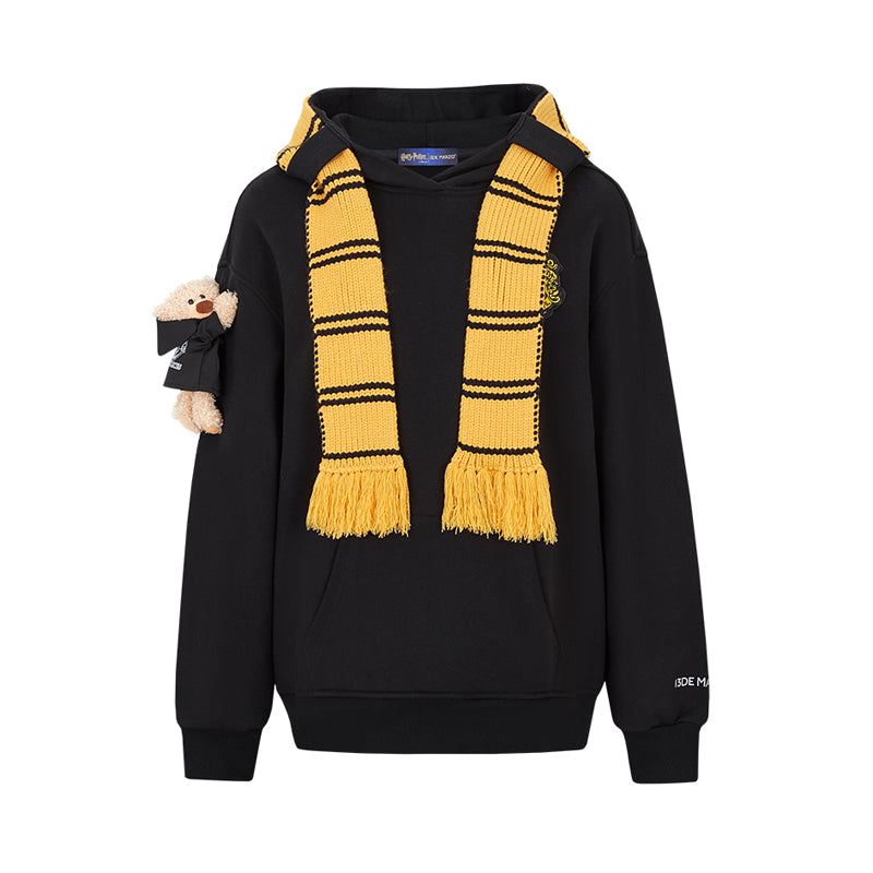 Harry Potter × 13DE MARZO Hogwarts Four Houses Bear Scarf Sweater - 13DE MARZO