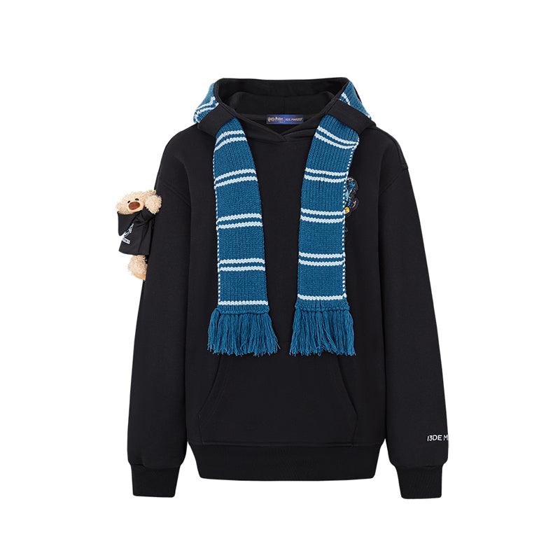 Harry Potter × 13DE MARZO Hogwarts Four Houses Bear Scarf Sweater - 13DE MARZO