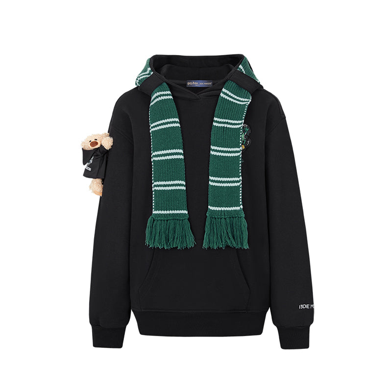 Harry Potter × 13DE MARZO Hogwarts Four Houses Bear Scarf Sweater