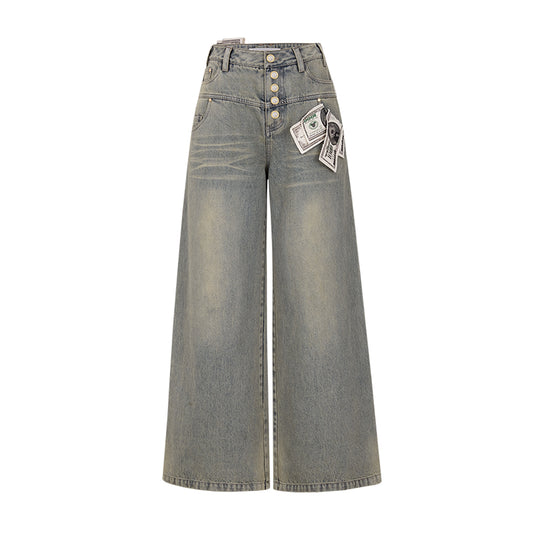 13DE MARZO Bear Cash Jeans - 13DE MARZO