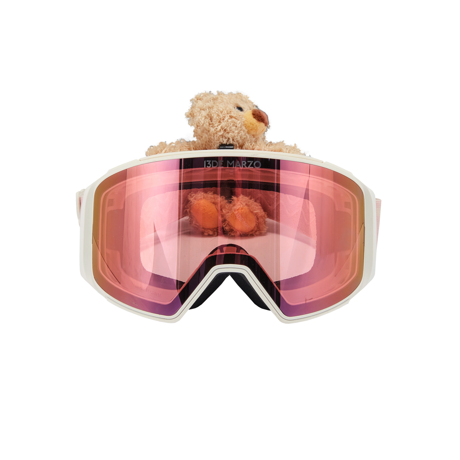 くま3 13DE MARZO Bear Ski Goggles