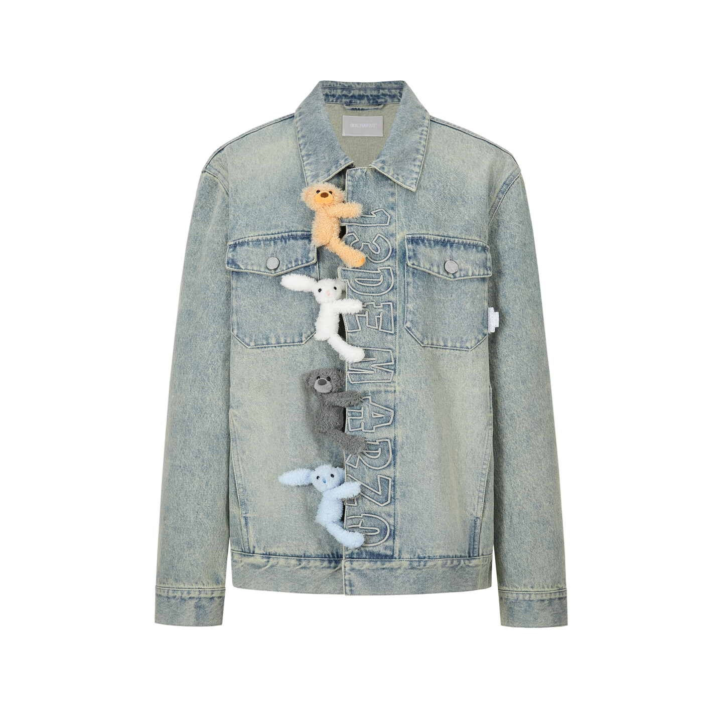 13DE MARZO Friends Hangout Denim Jacket