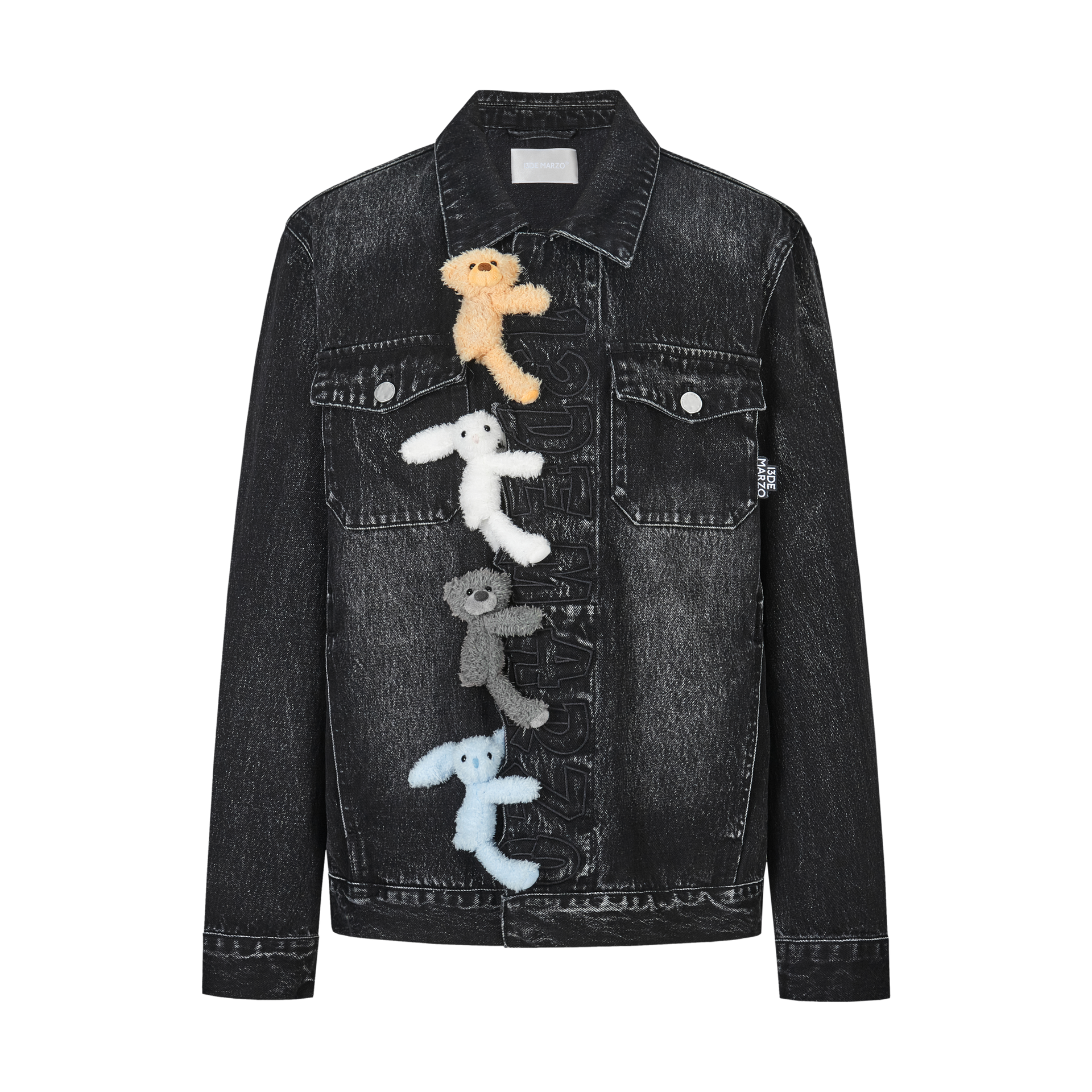 13DE MARZO Friends Hangout Denim Jacket 13DE MARZO Friends Hangout Denim Jacket
