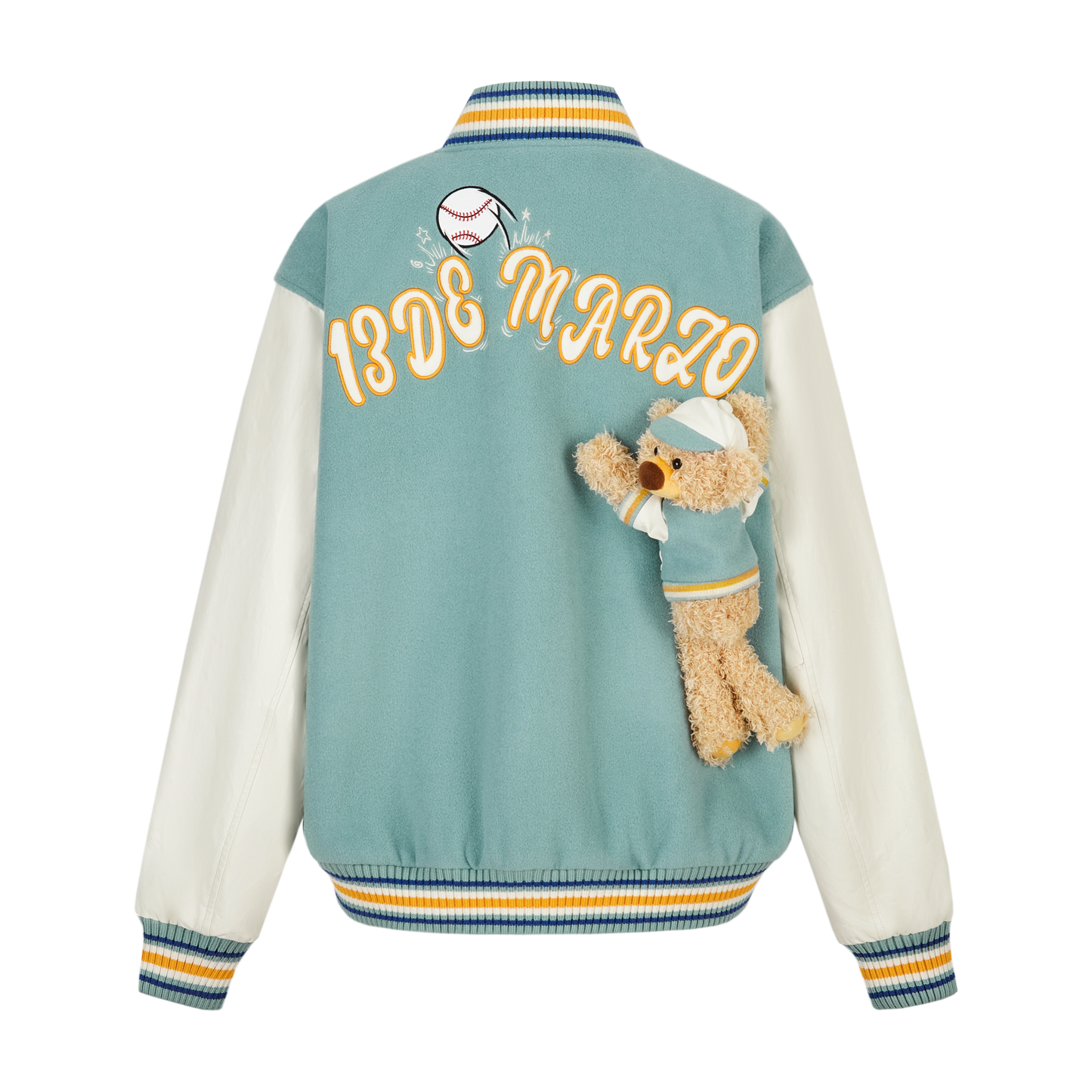 13DE MARZO Bear Baseball League Jacket