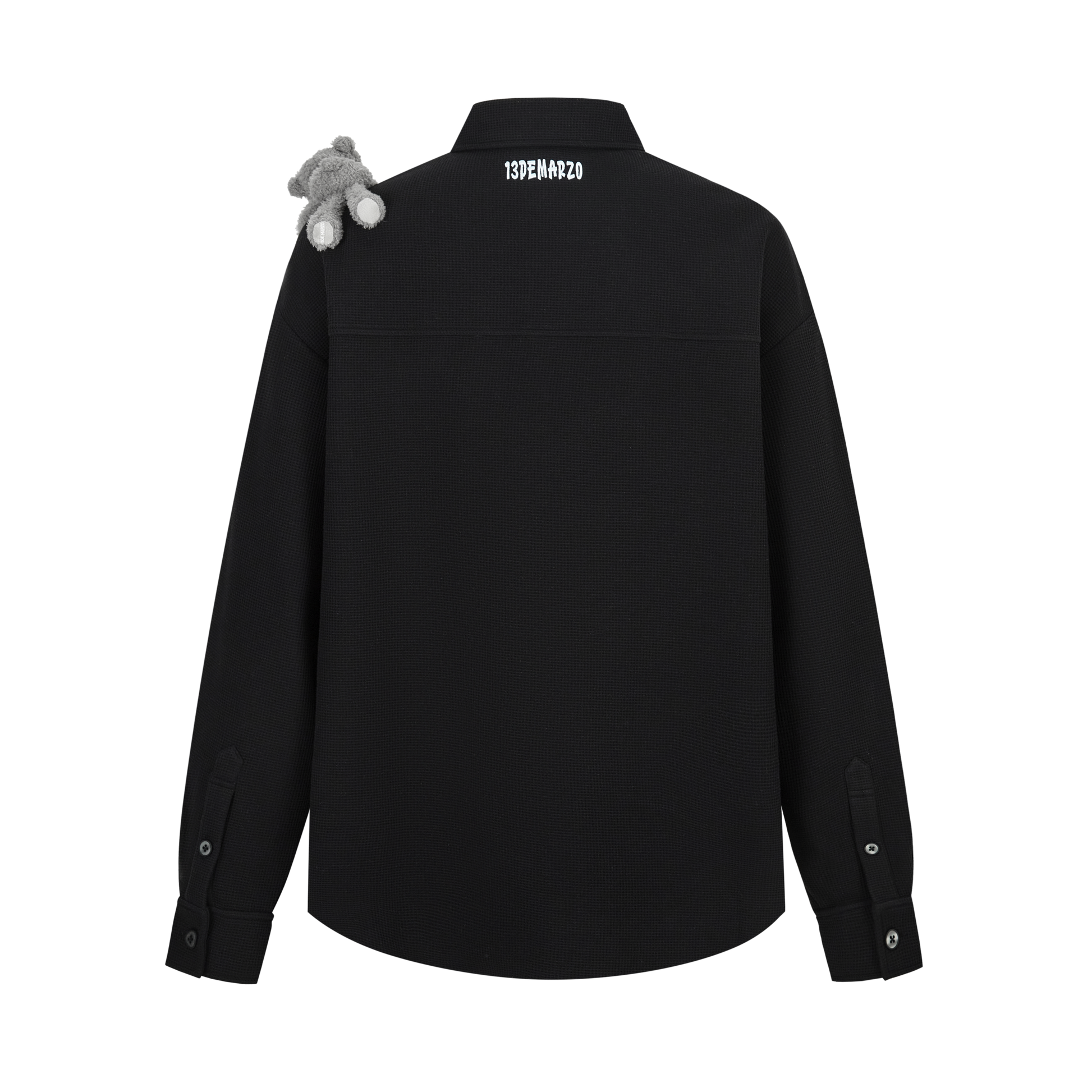 13DE MARZO Friends Hangout Waffle Check Shirt 13DE MARZO Friends Hangout Waffle Check Shirt